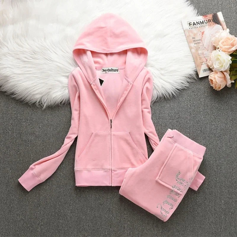 2 Piece Set Women's juicy tracksuit