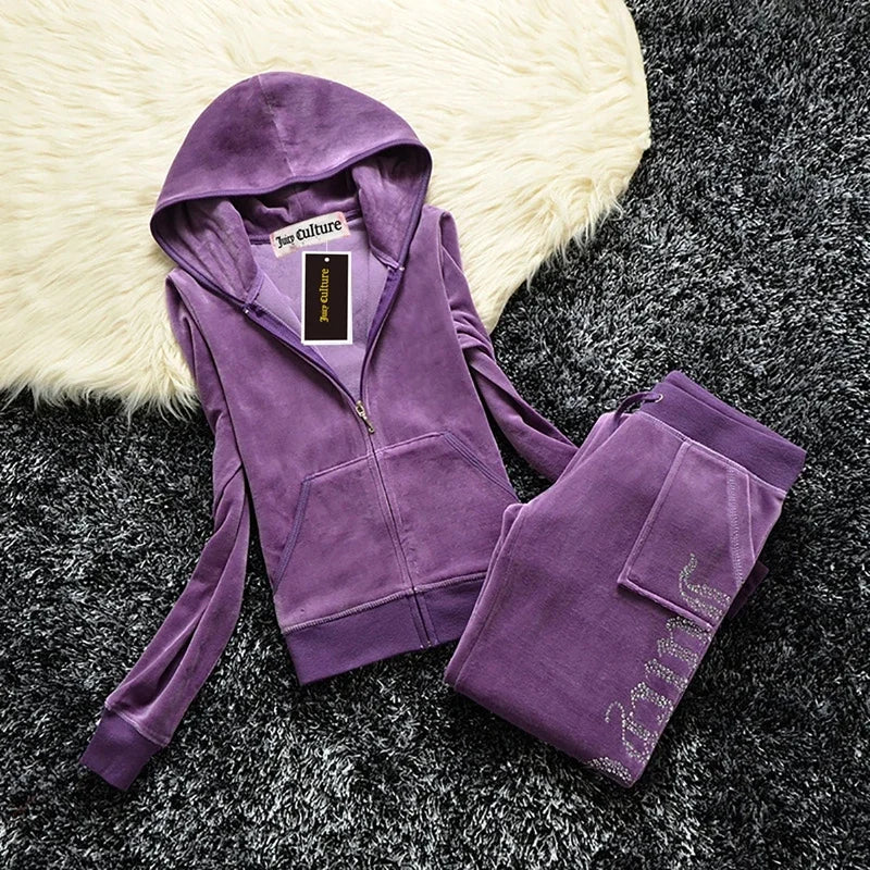 2 Piece Set Women's juicy tracksuit