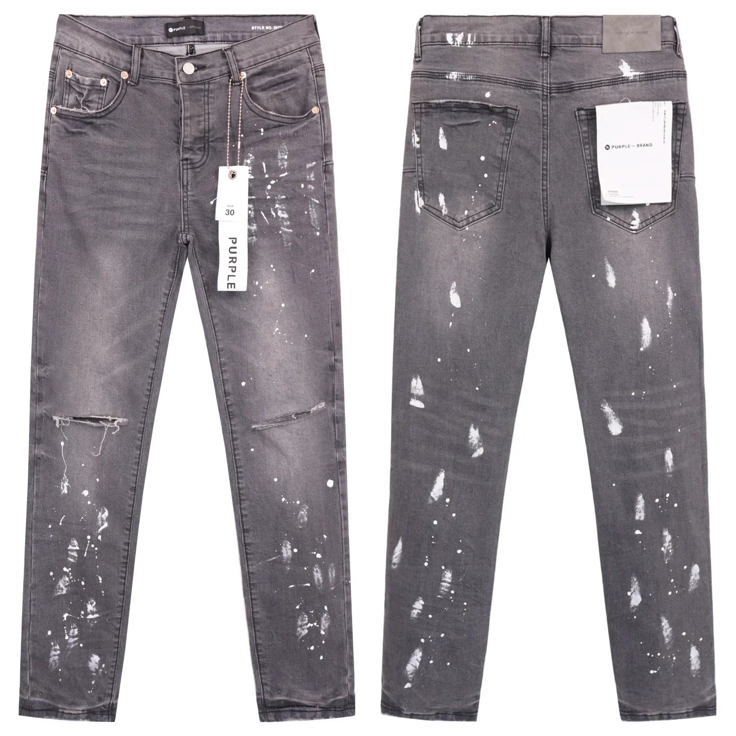 men's desinger fashion jeans (purple)