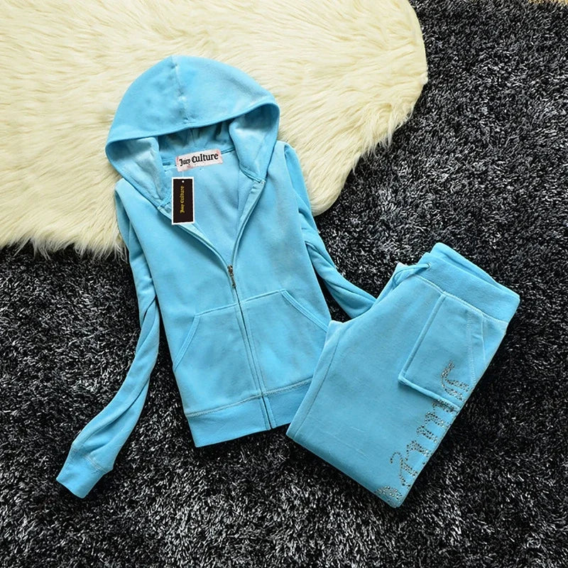 2 Piece Set Women's juicy tracksuit