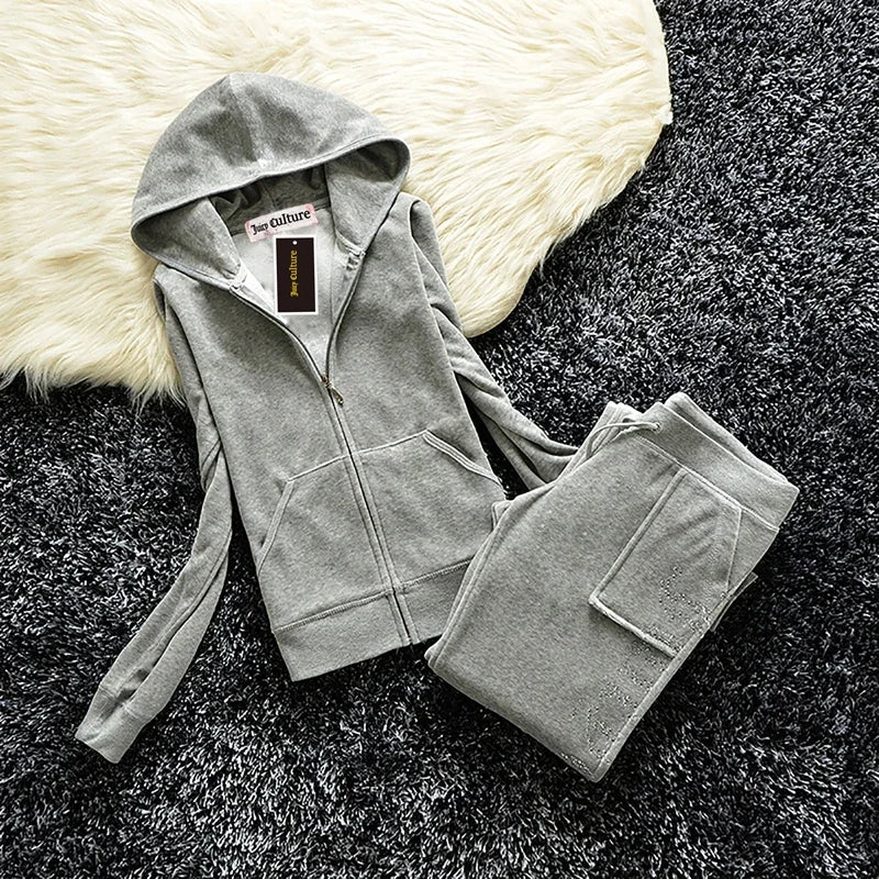 2 Piece Set Women's juicy tracksuit