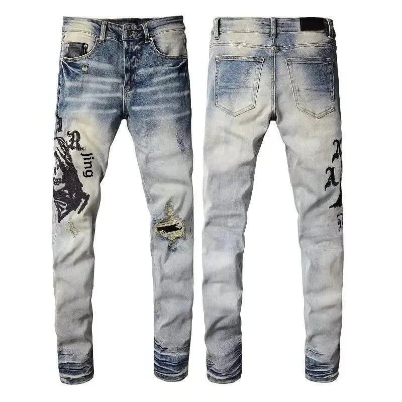 Men's designer fashion jeans 